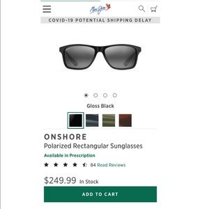 Maui Jim On Shore Sun Glasses